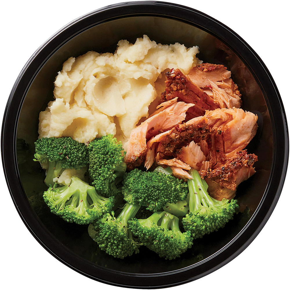 Meal Simple by H-E-B Steakhouse Salmon Bowl, 11 oz