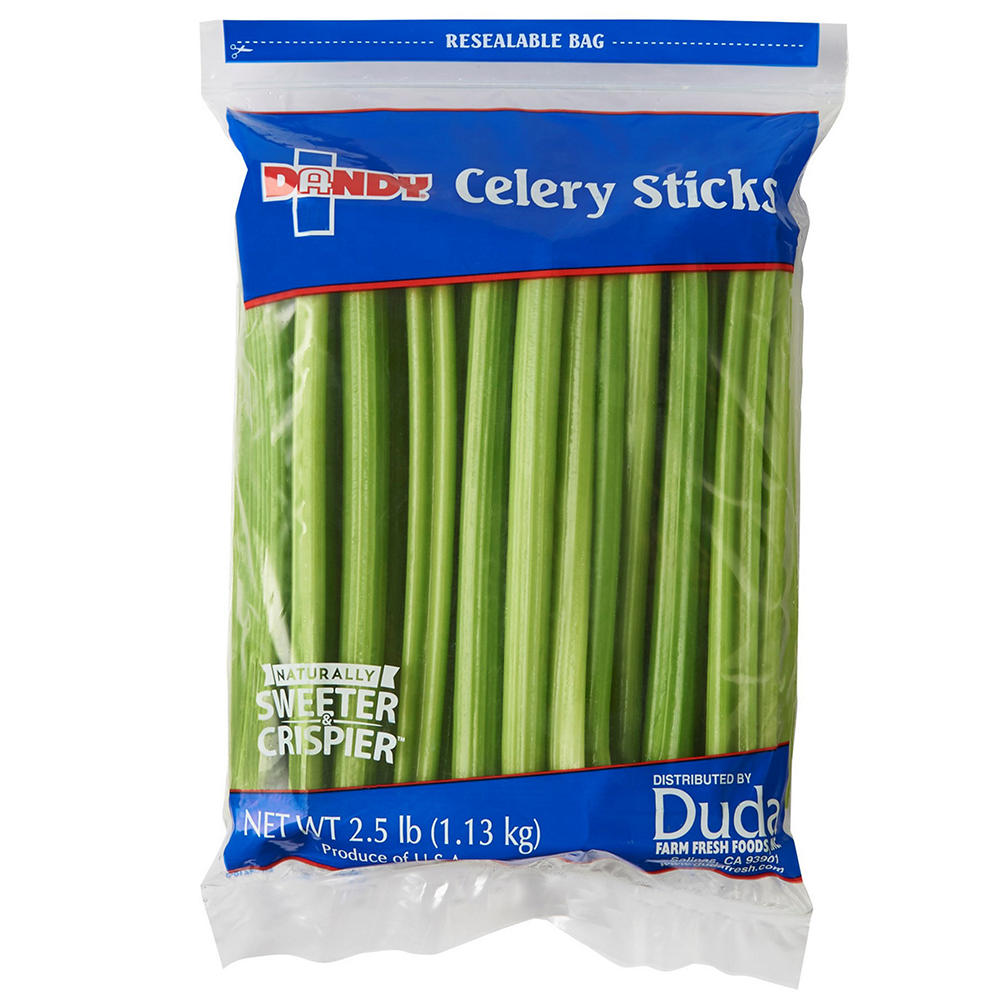 Dandy Celery Sticks, 2.5 lb bag