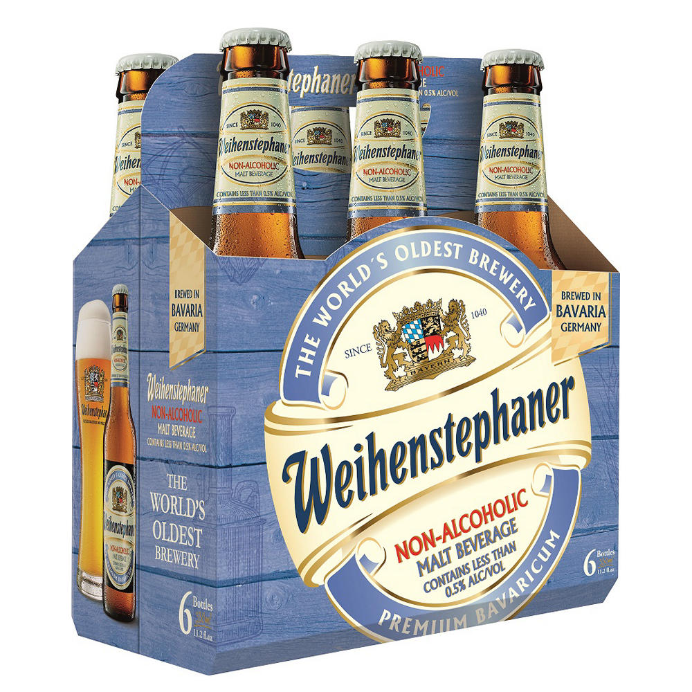 Weihenstephan Non Alcoholic Malt Beverage 6 pk Bottles, 11.2 oz