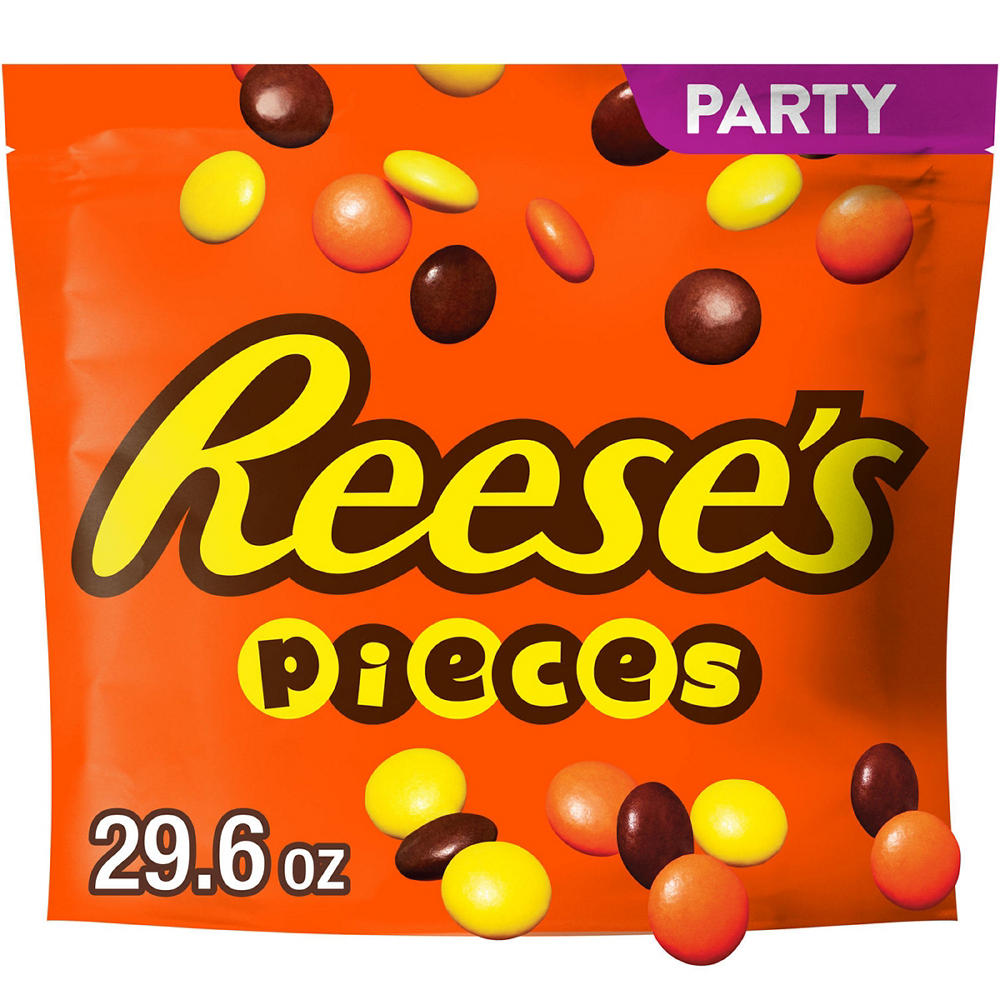 Reese's Pieces Peanut Butter in a Crunchy Shell, Candy Party Pk, 29.6 oz