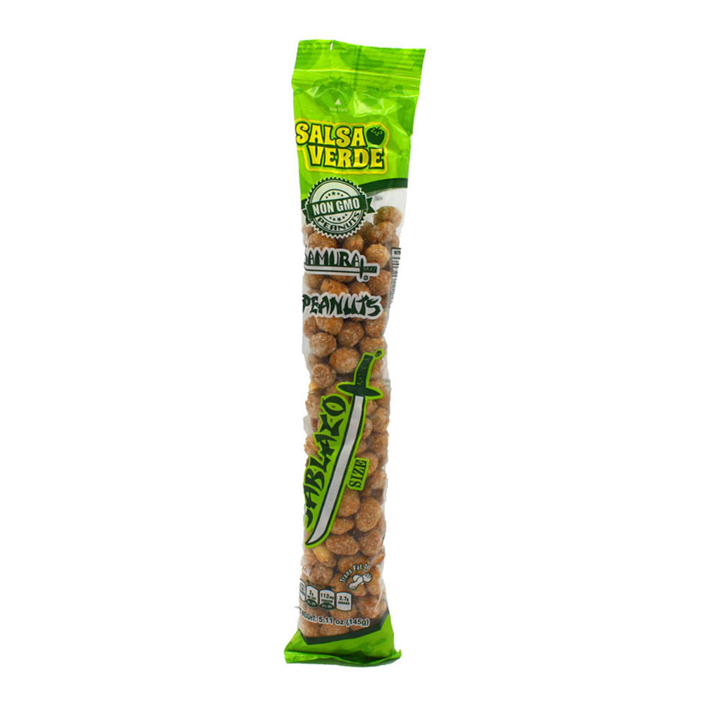 Samurai Salsa Verde Peanuts, 5.1 oz