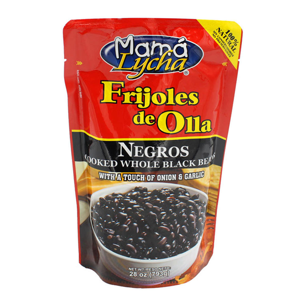 Mama Lycha Frijoles Negros De La Olla, 28 oz