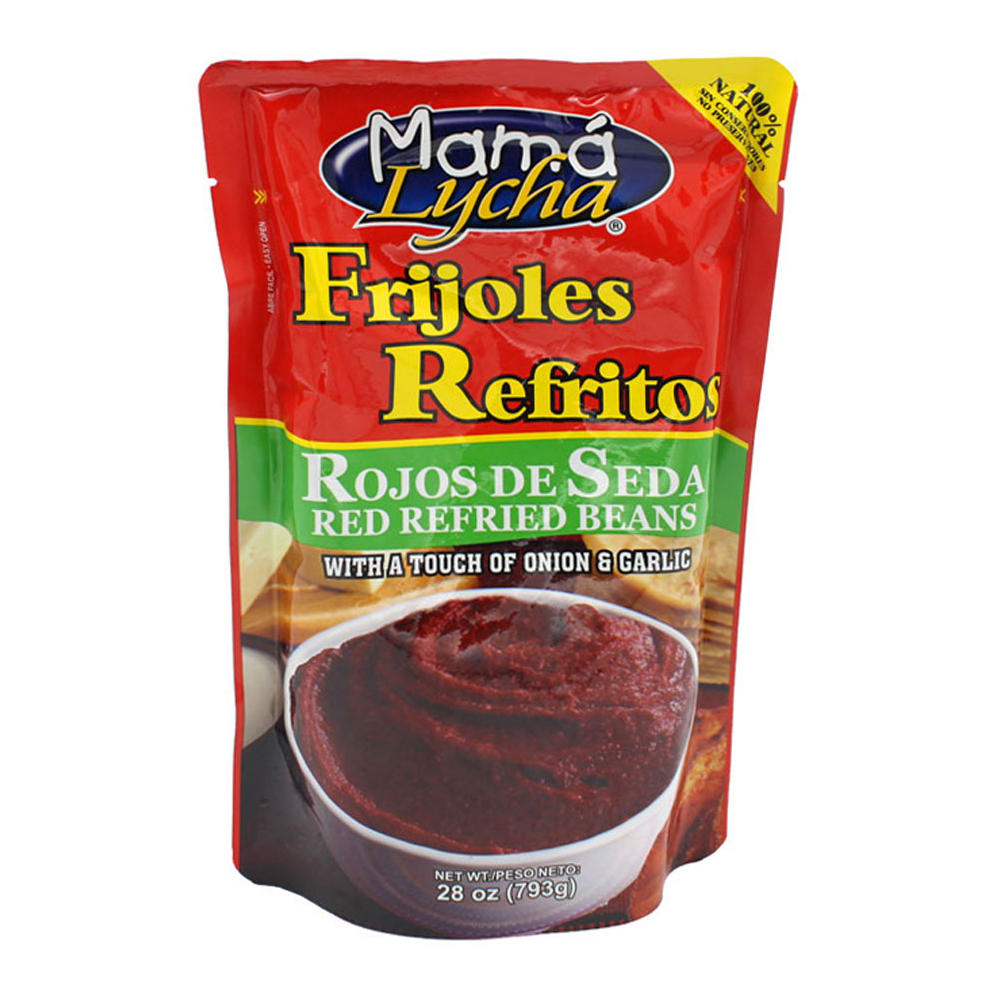 Mama Lycha Red Refried Beans, 28 oz