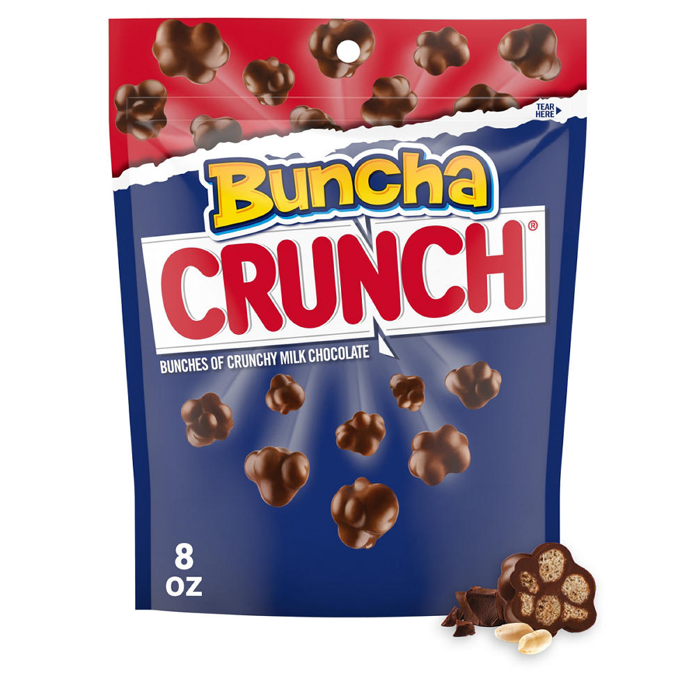 Buncha Crunch Milk Chocolate Candy, 8 oz