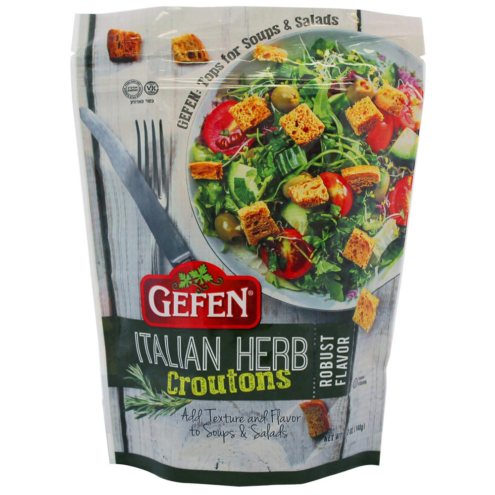 Gefen Kosher Italian Herb Croutons, 5.2 oz