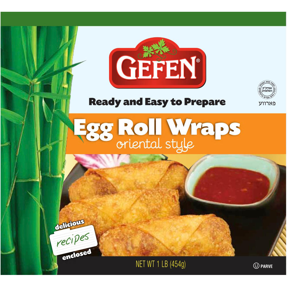 Gefen Kosher Egg Roll Wraps, 16 oz