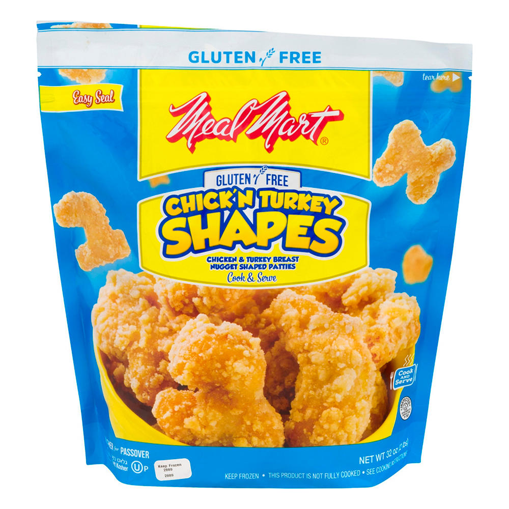 Meal Mart Gluten Free Chick'n Turkey Nuggets, 32 oz