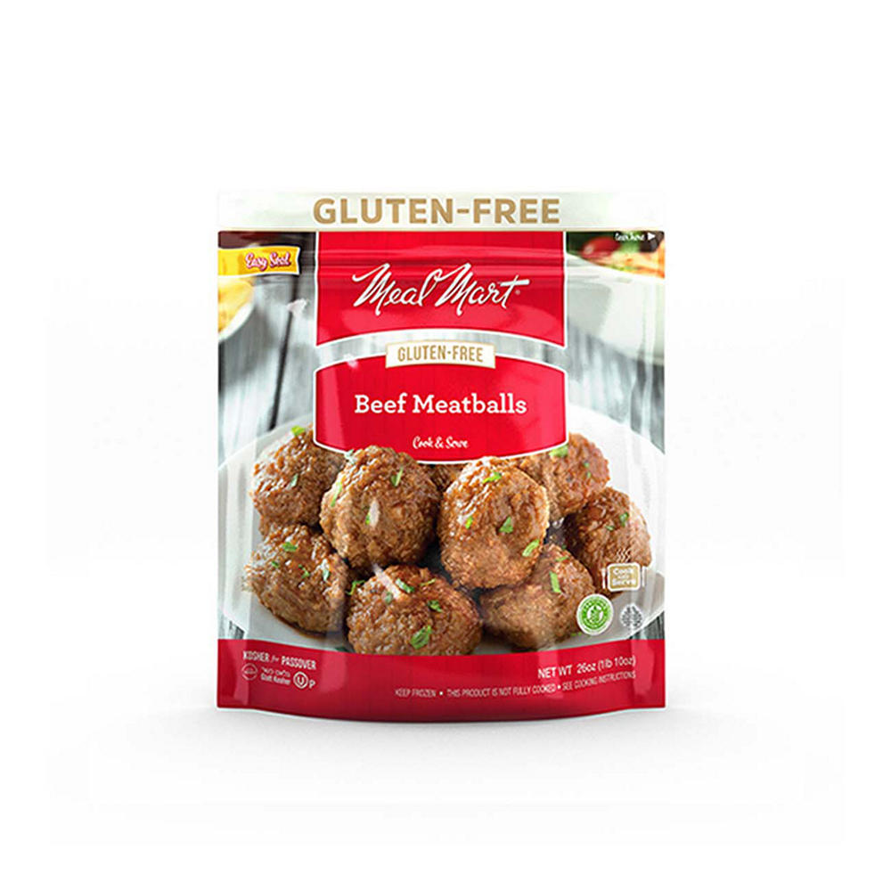 Meal Mart Gluten Free Beef Meatballs, 26 oz