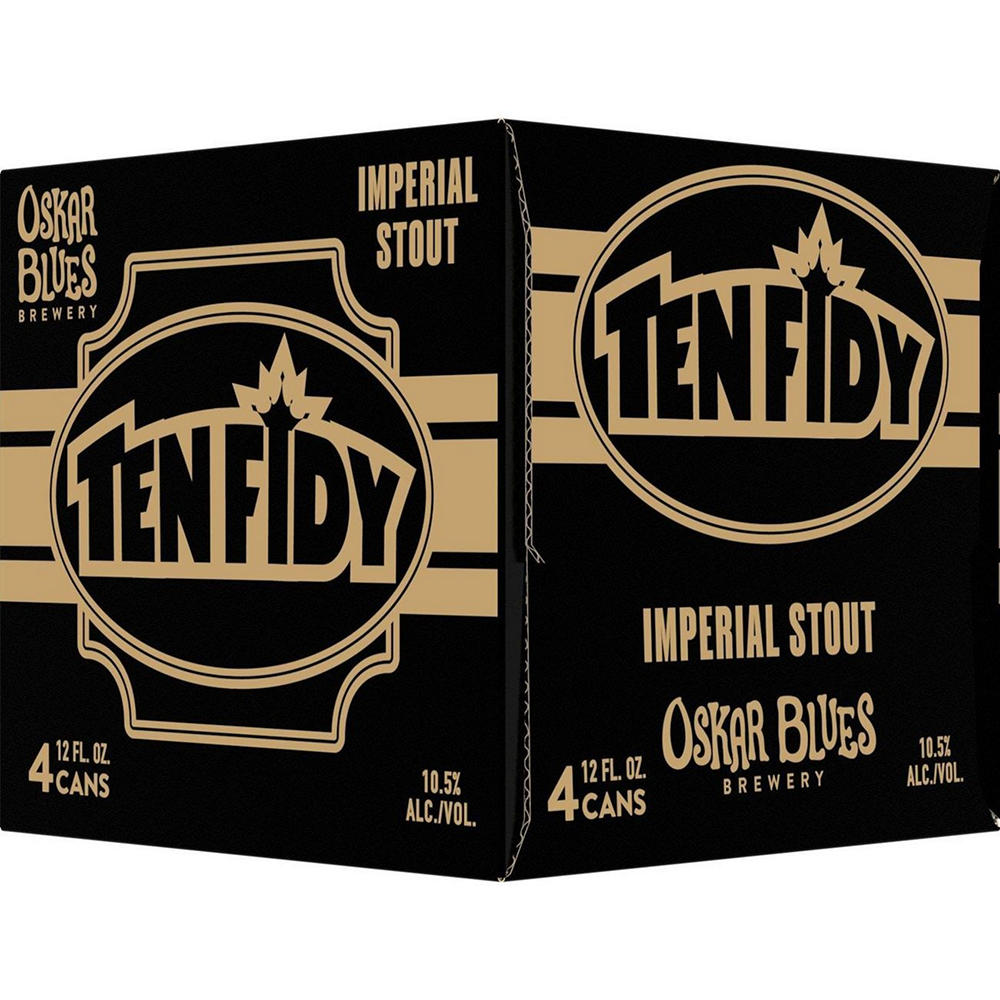 Oskar Blues Ten Fidy Imperial Stout 4 pk Cans, 12 oz