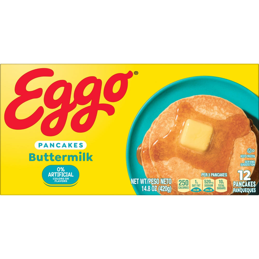 Eggo Buttermilk Frozen Pancakes, 12 ct
