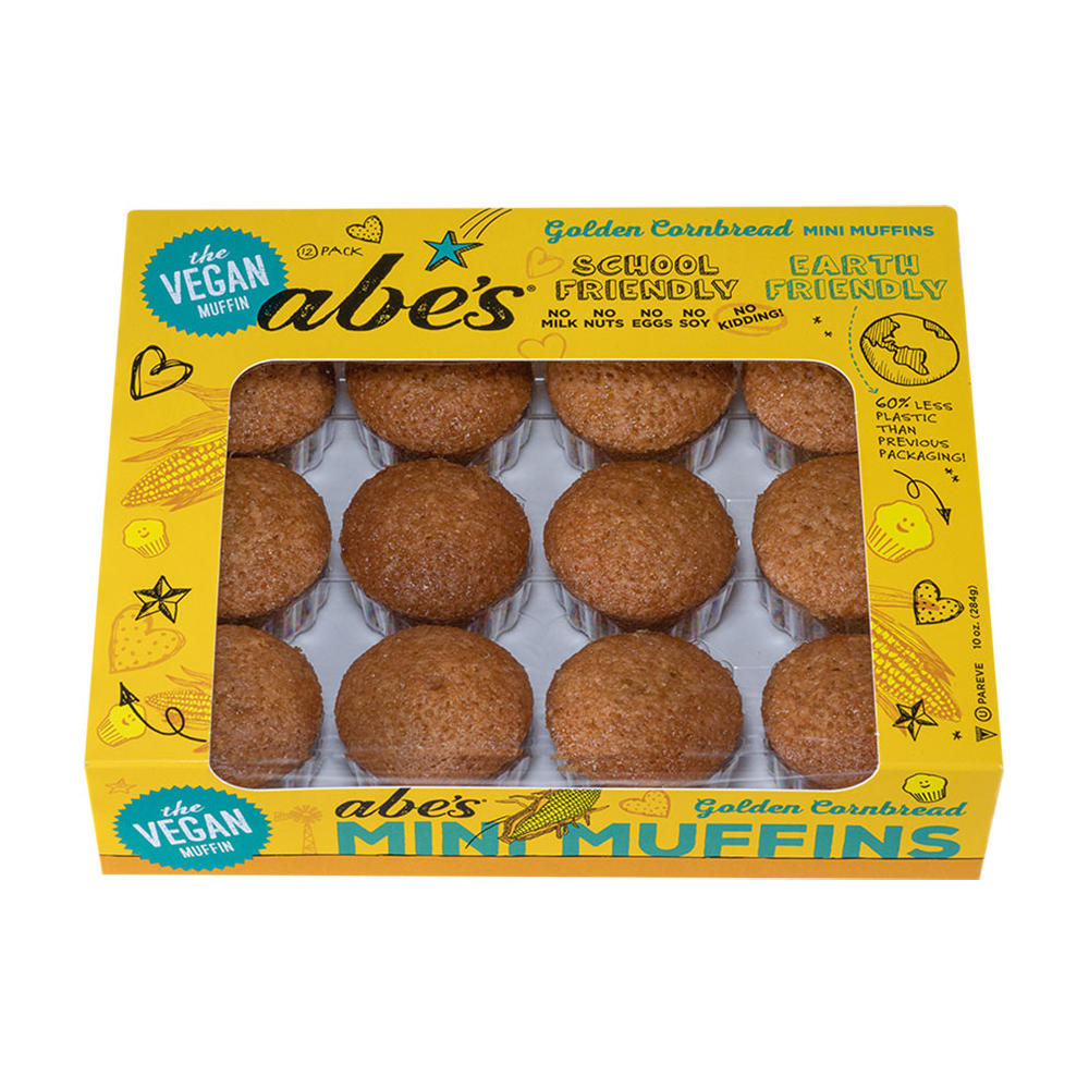 Abe's Vegan Corn Mini Muffins, 12 ct