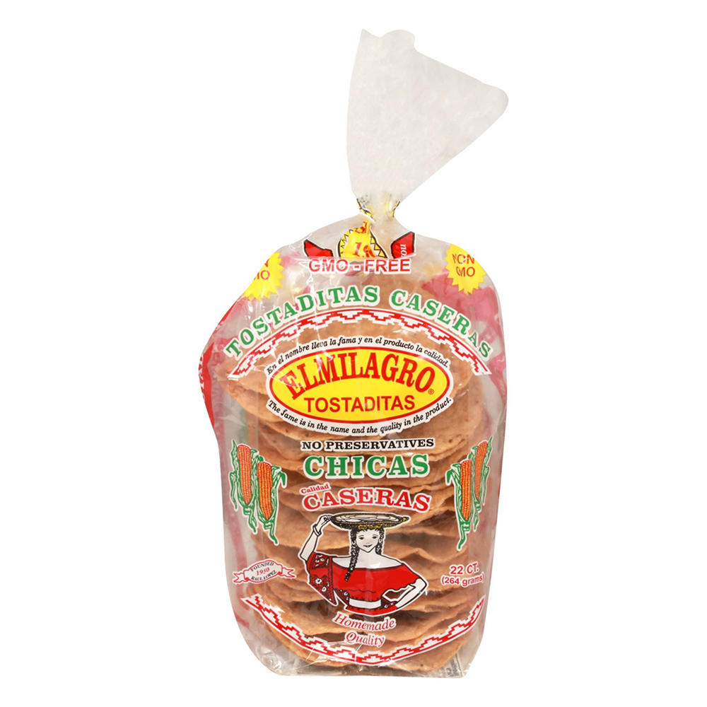 El Milagro Corn Tostaditas Caseras, 22 ct