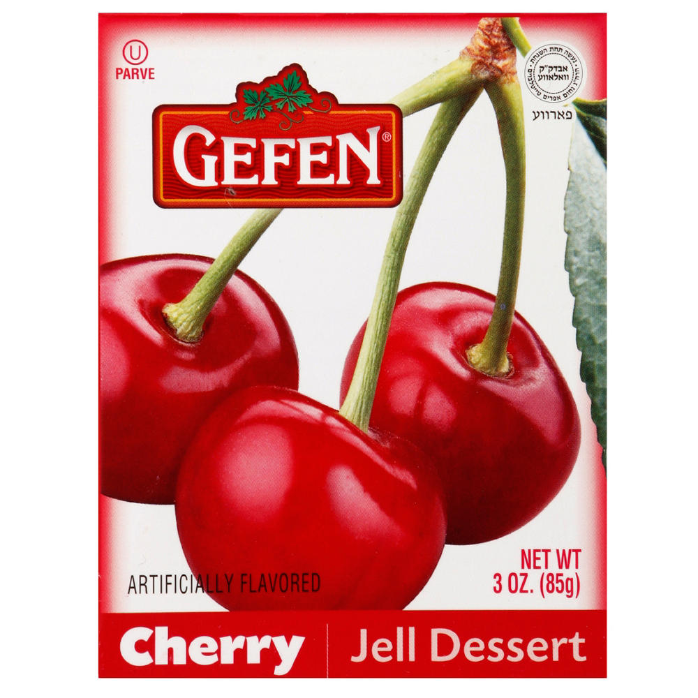 Gefen Kosher Cherry Jell Dessert, 3 oz
