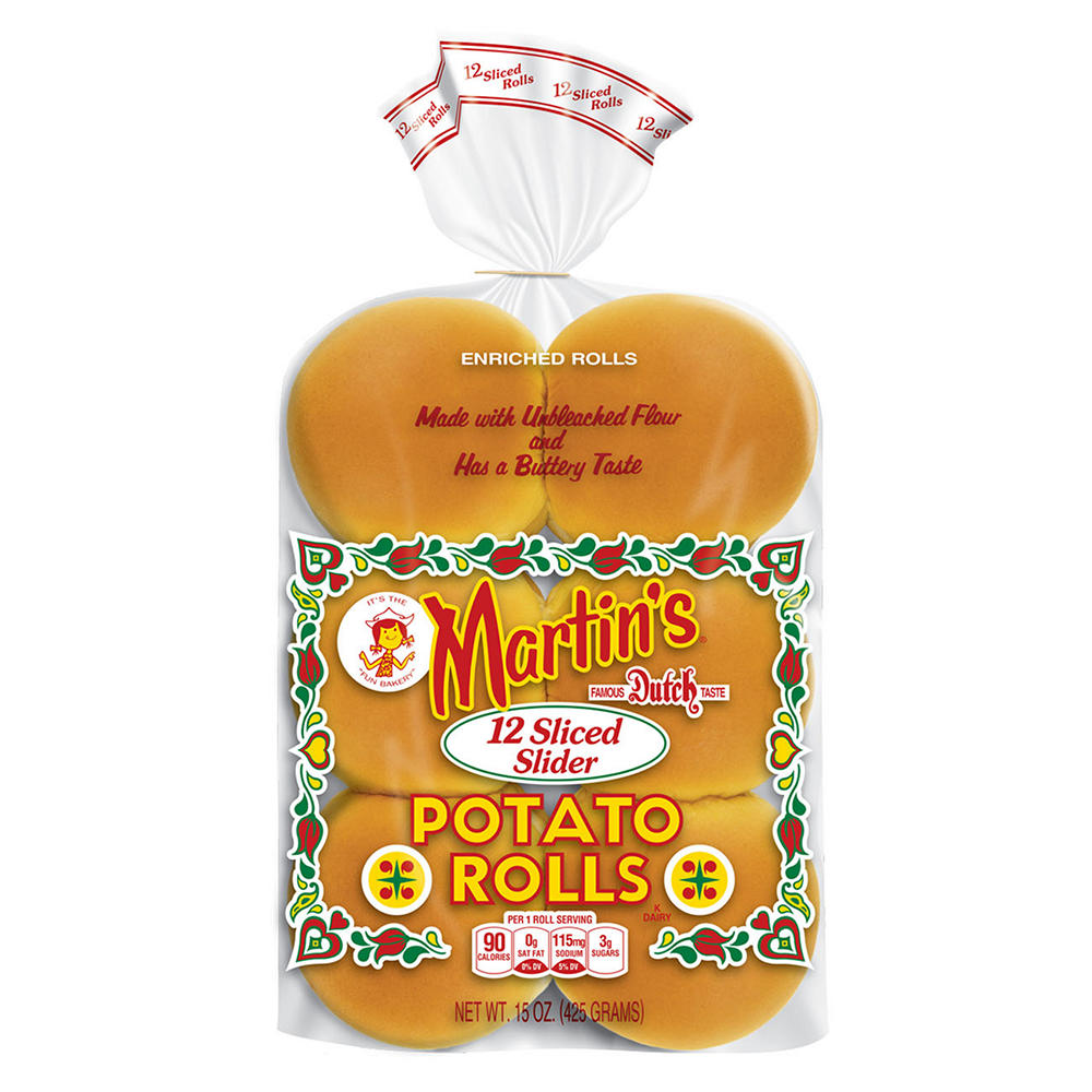 Martin's Sliced Potato Rolls, 12 ct