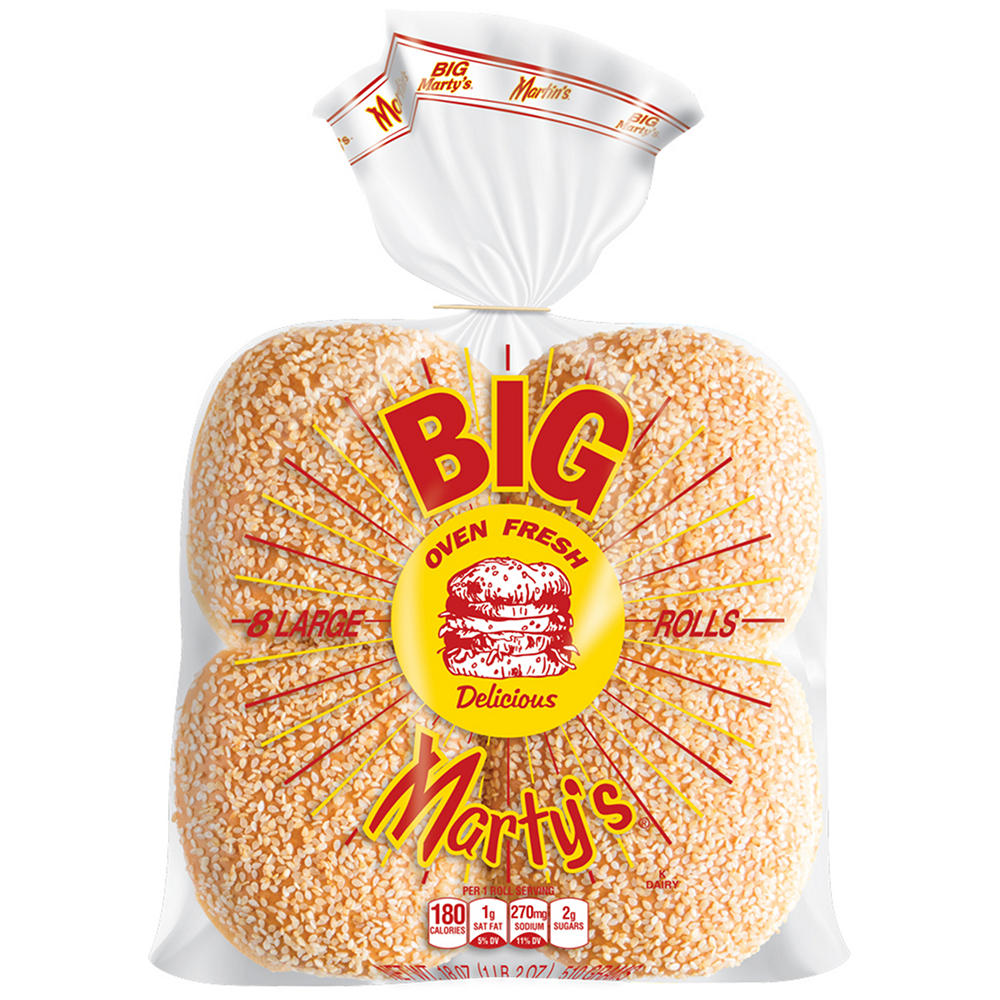 Martin's Big Marty's Rolls, 8 ct