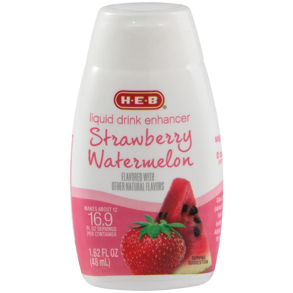 H-E-B Liquid Drink Enhancer - Strawberry Watermelon, 1.62 oz