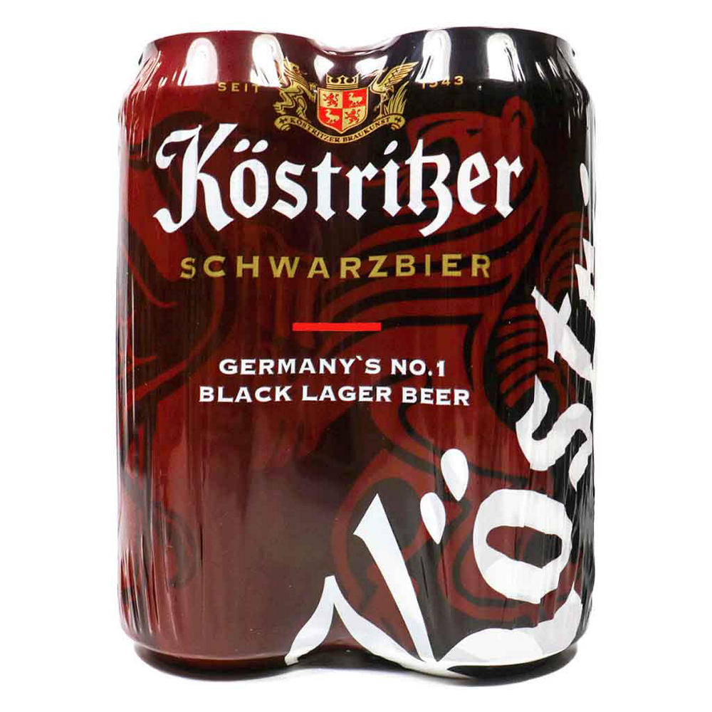 Kostritzer Schwarzbier 4 pk Cans, 16.9 oz