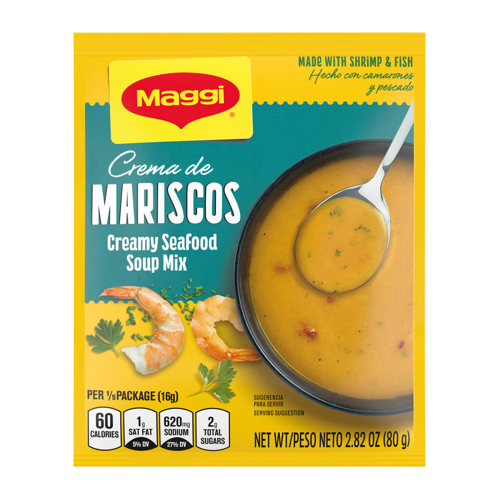 Maggi Creamy Seafood Soup Mix, 2.82 oz