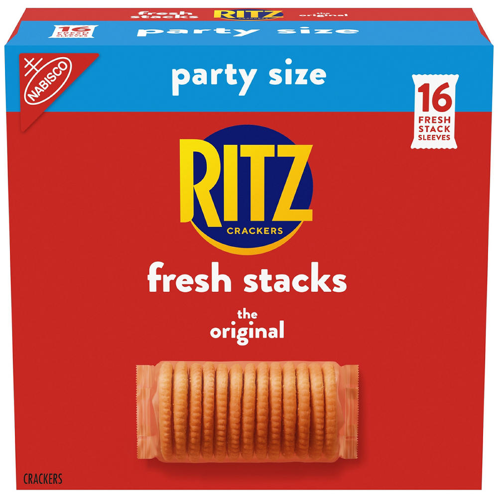 Ritz Fresh Stacks Original Crackers Party Size, 23.7 oz