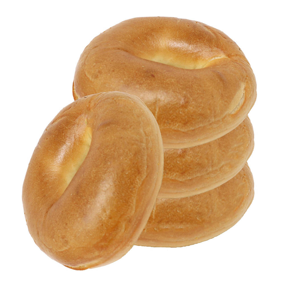 H-E-B Kosher Plain Bagels, 4 ct