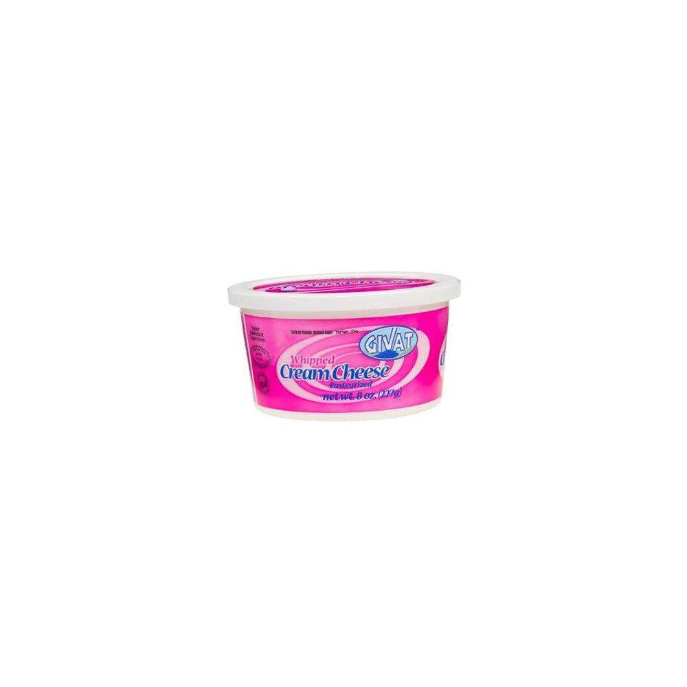 Mehadrin Kosher Givat Whipped Cream Cheese, 8 oz