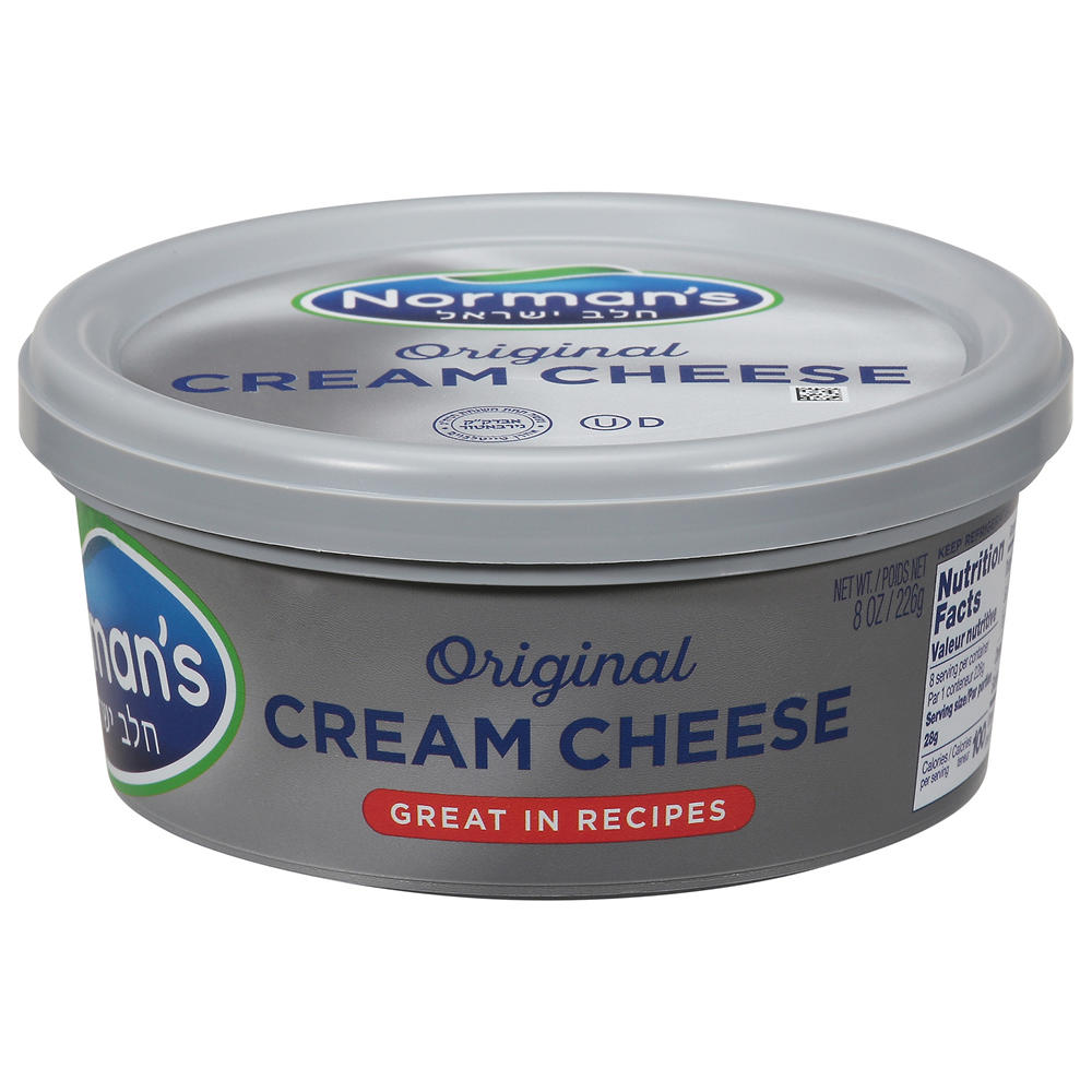 Norman's Original Cream Cheese, 8 oz