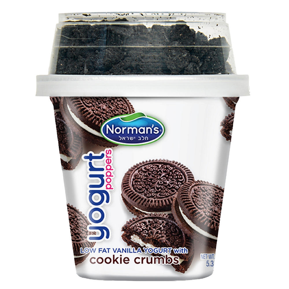 Norman's Low Fat Vanilla with Cookie Crumbs Yogurt Poppers, 5.3 oz
