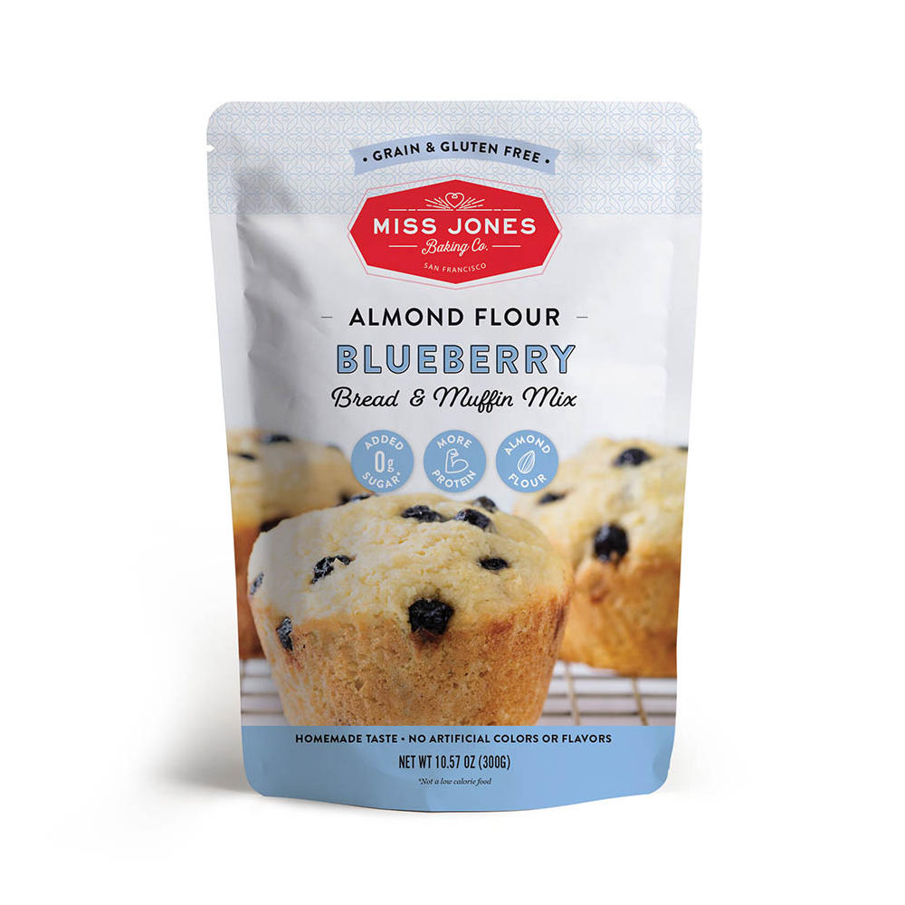 Miss Jones Almond Flour Blueberry Muffin Mix, 10.57 oz