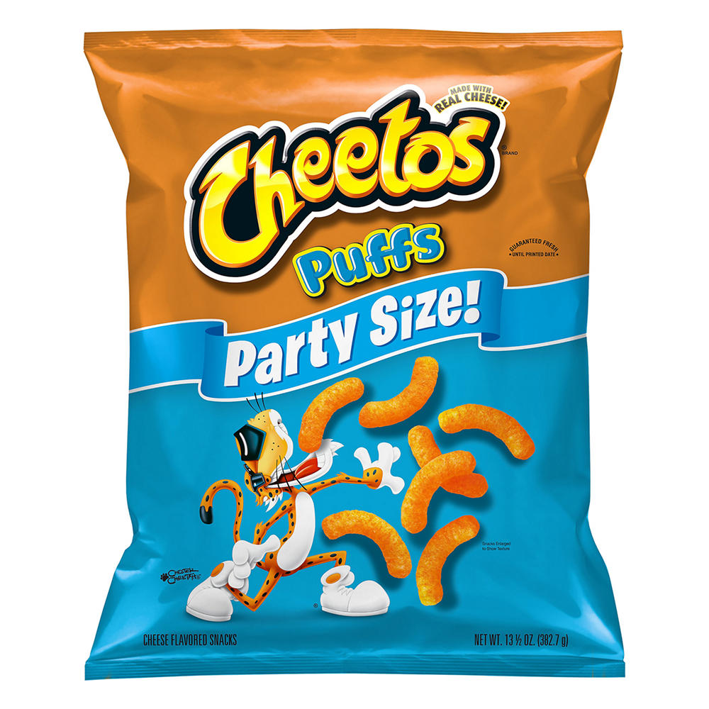 Cheetos Puffs Cheese Flavored Snacks - Party Size, 13.5 oz
