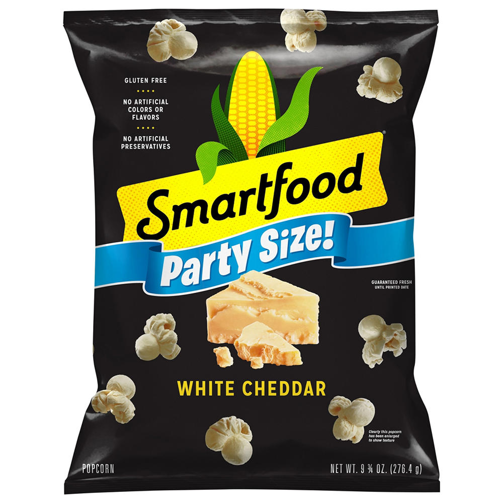 Smartfood White Cheddar Popcorn Party Size, 9.75 oz