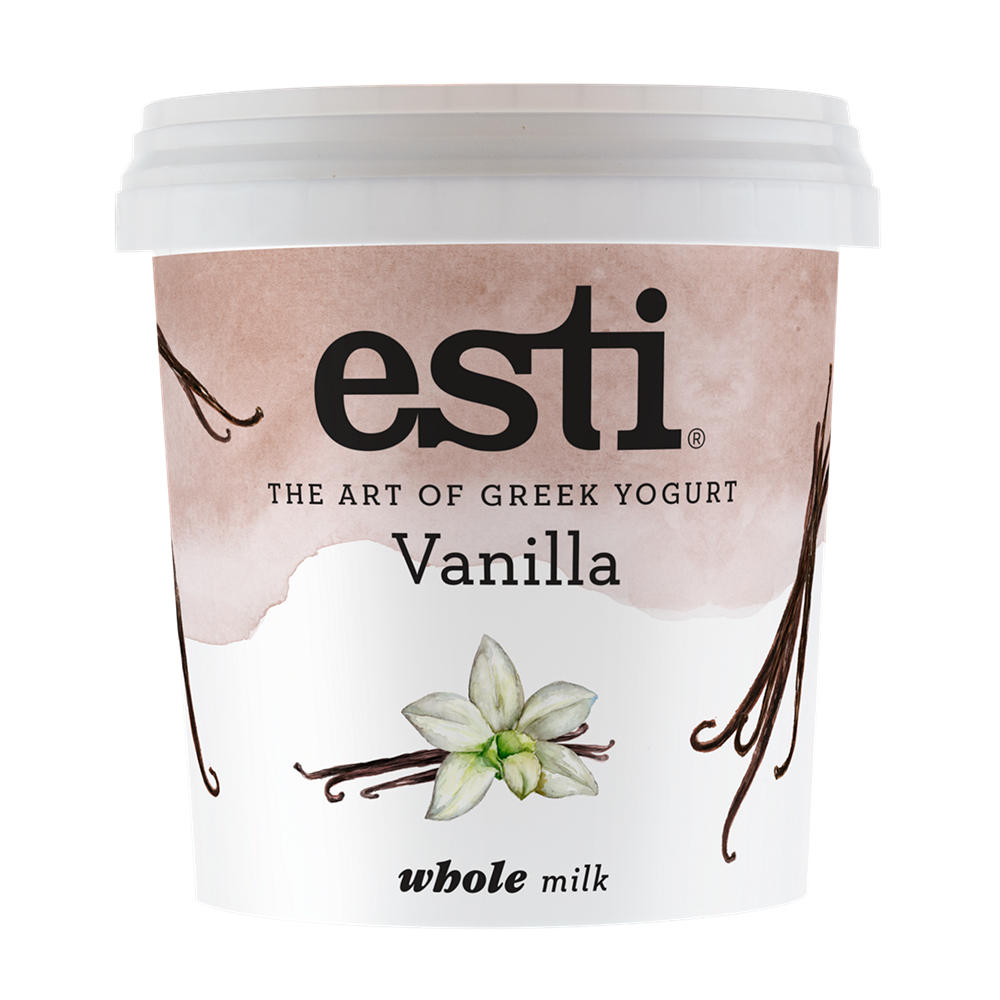 Esti Vanilla Whole Milk Greek Yogurt , 32 oz