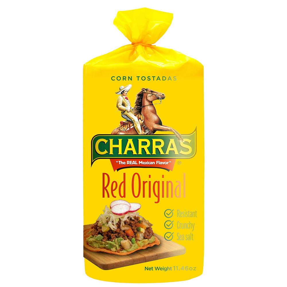 Charras Red Original Tostadas, 11.4 oz