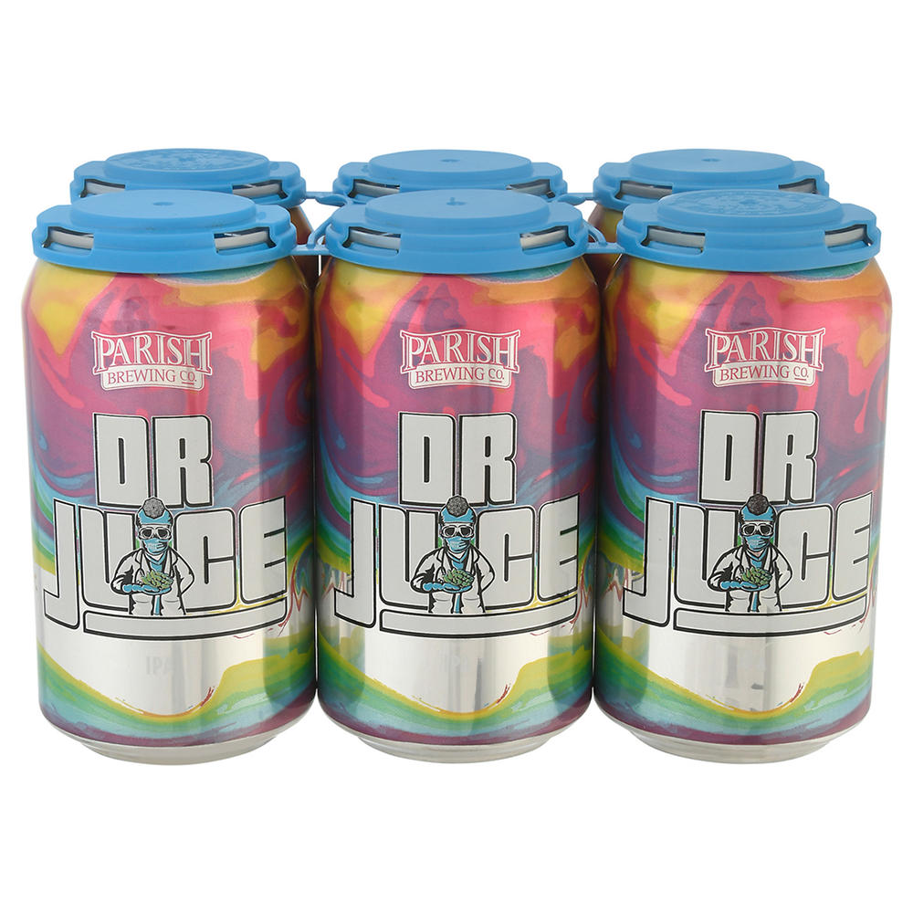 Parish Brewing DR. Juice IPA Beer 6 pk Cans, 12 oz