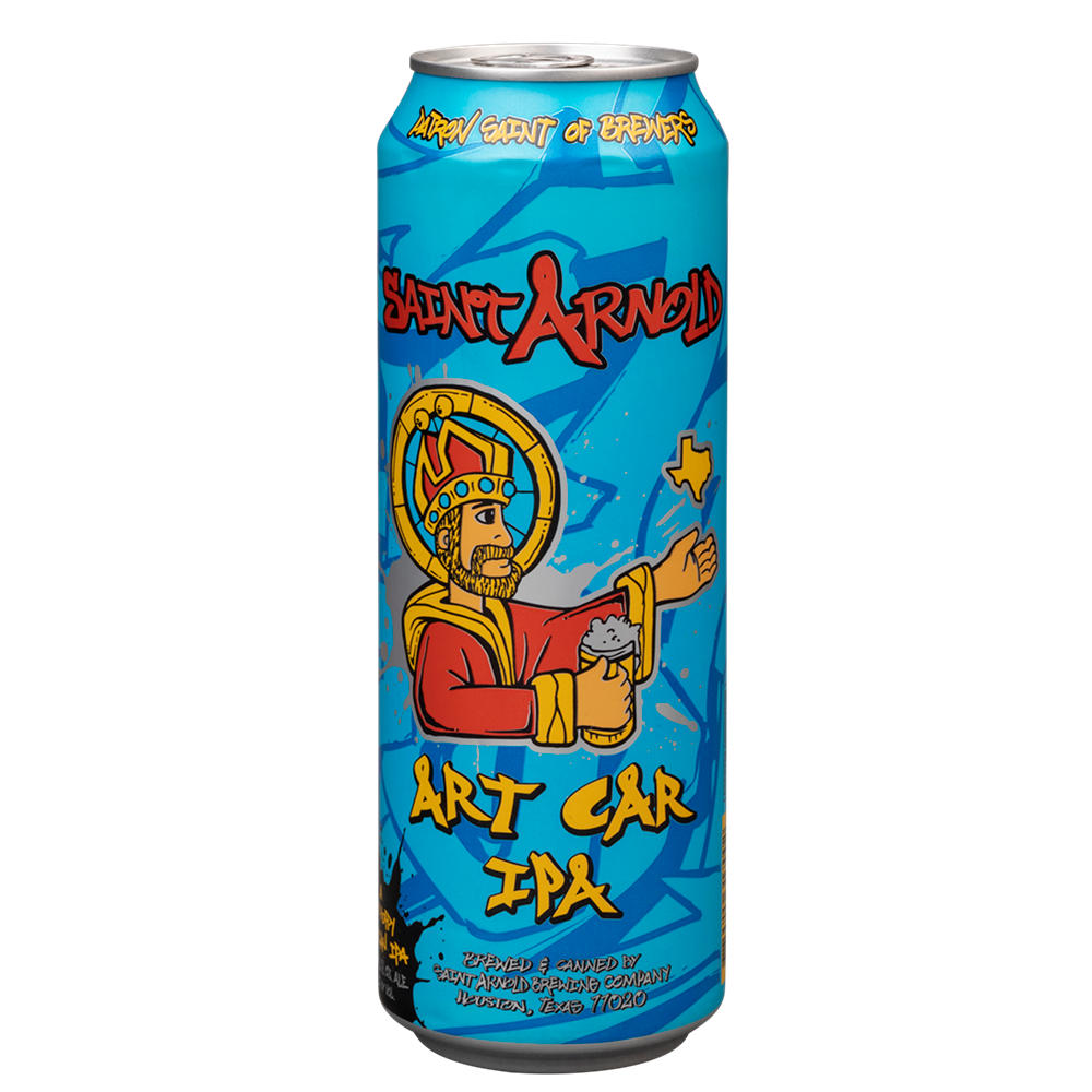 Saint Arnold Art Car IPA Craft Beer, 19.2 oz