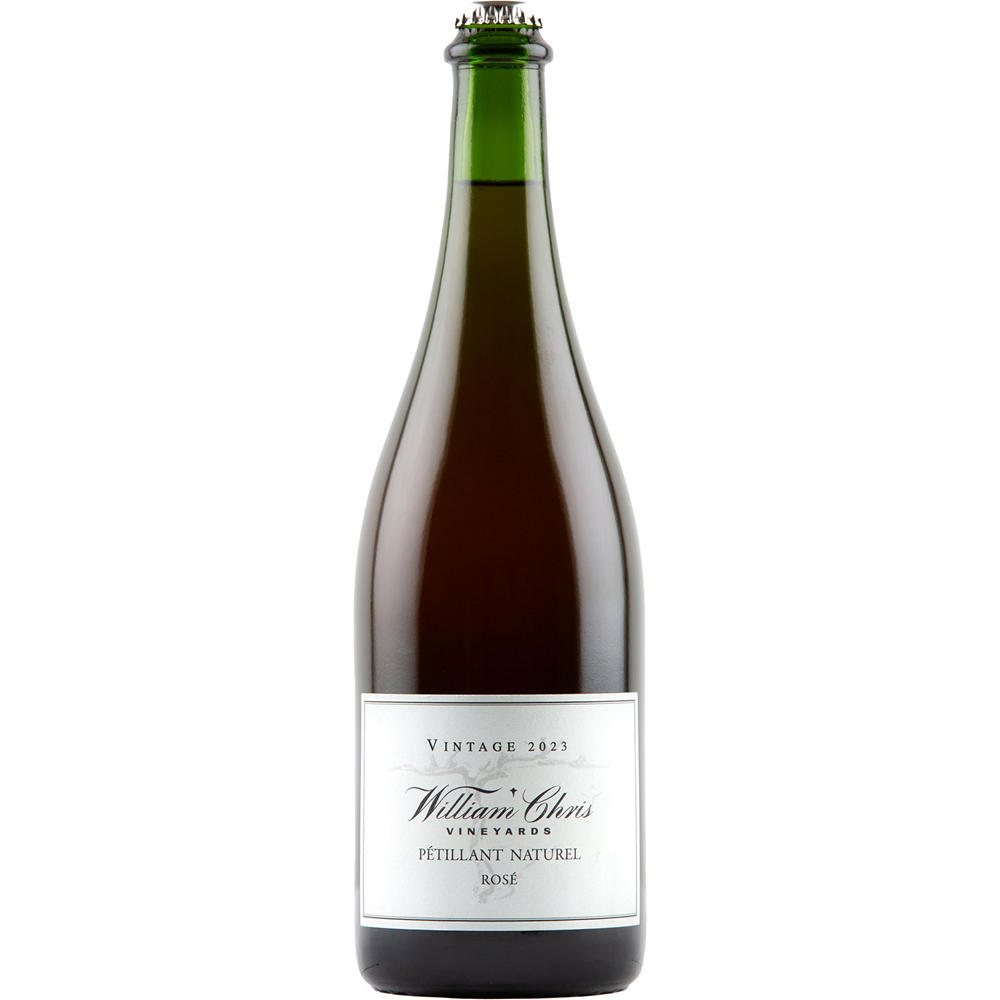 William Chris Petillant Nature Rosé Texas Sparkling Wine, 750 mL