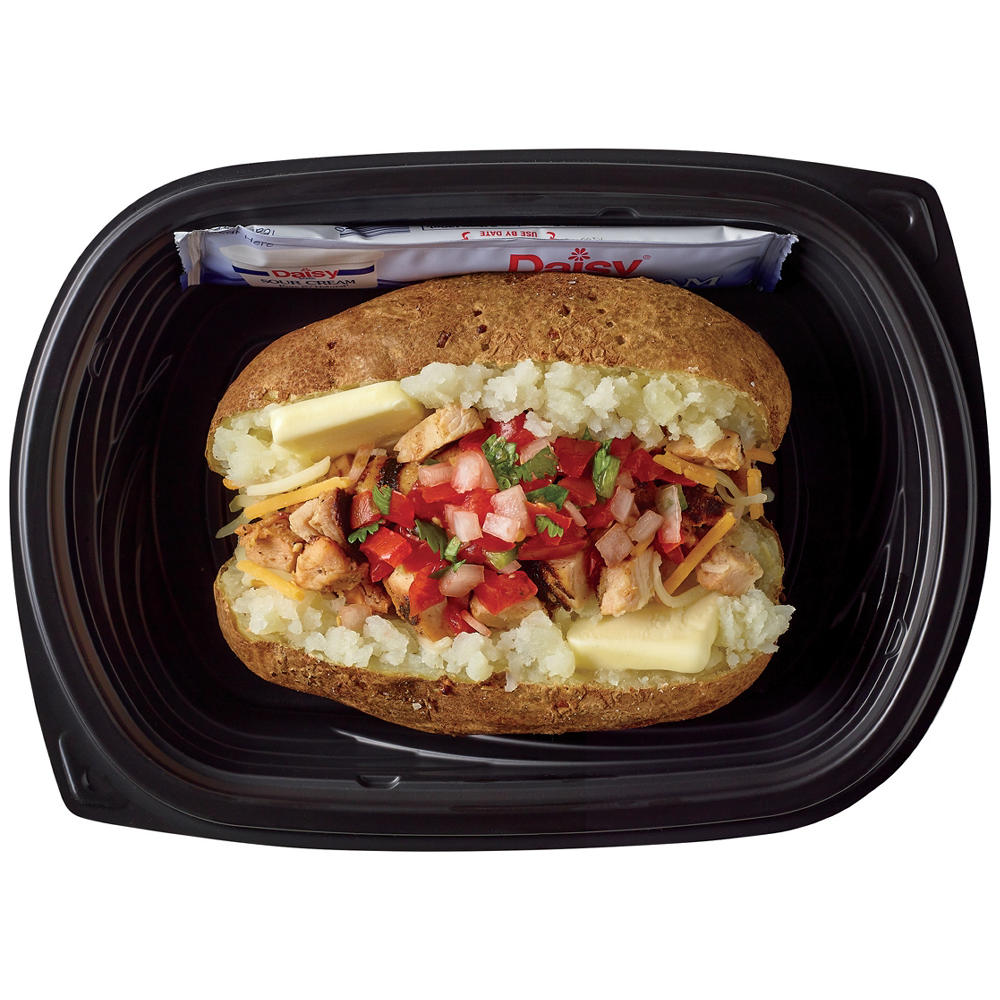 Flaming Bird Chicken Fajita Potato (Sold Hot)