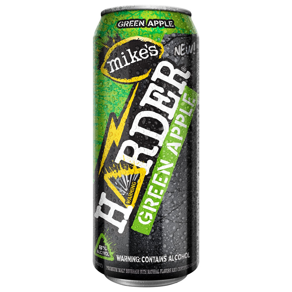 Mike's Harder Green Apple, 16 oz
