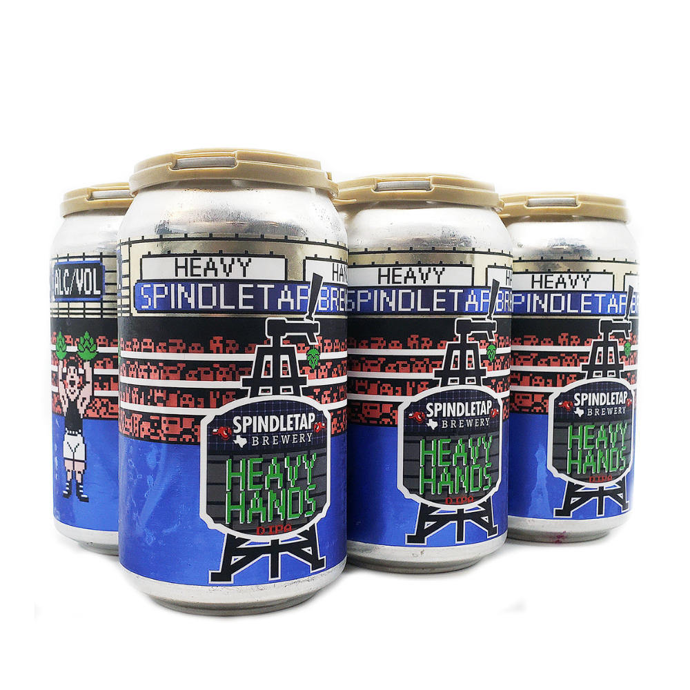 Spindletap Heavy Hands IPA Craft Beer 6 pk Cans, 12 oz