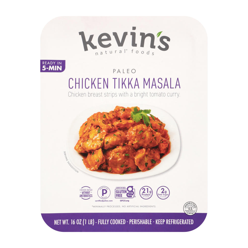 Kevin's Natural Foods Paleo Chicken Tikka Masala, 16 oz