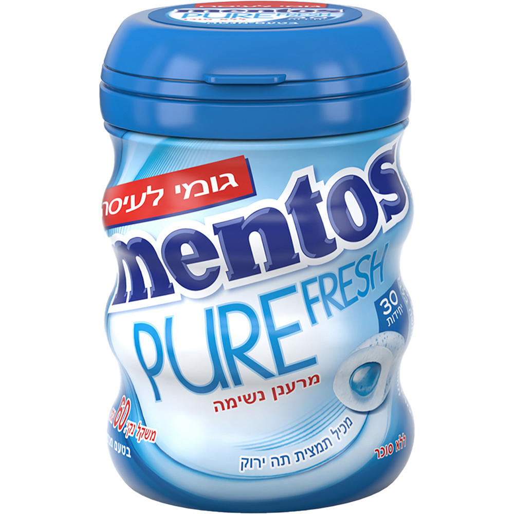 Mentos Kosher Freshmint Gum, 3.2 oz