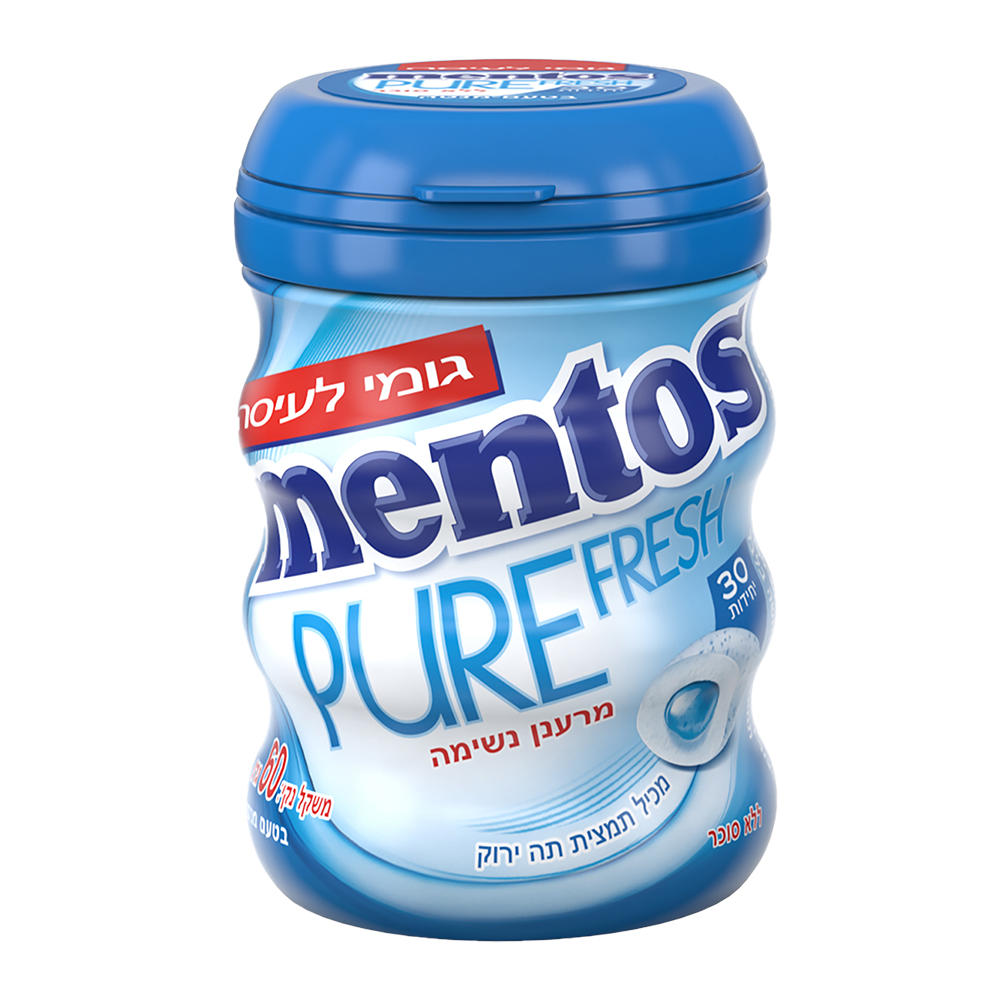 Mentos Kosher Freshmint Gum, 2.1 oz
