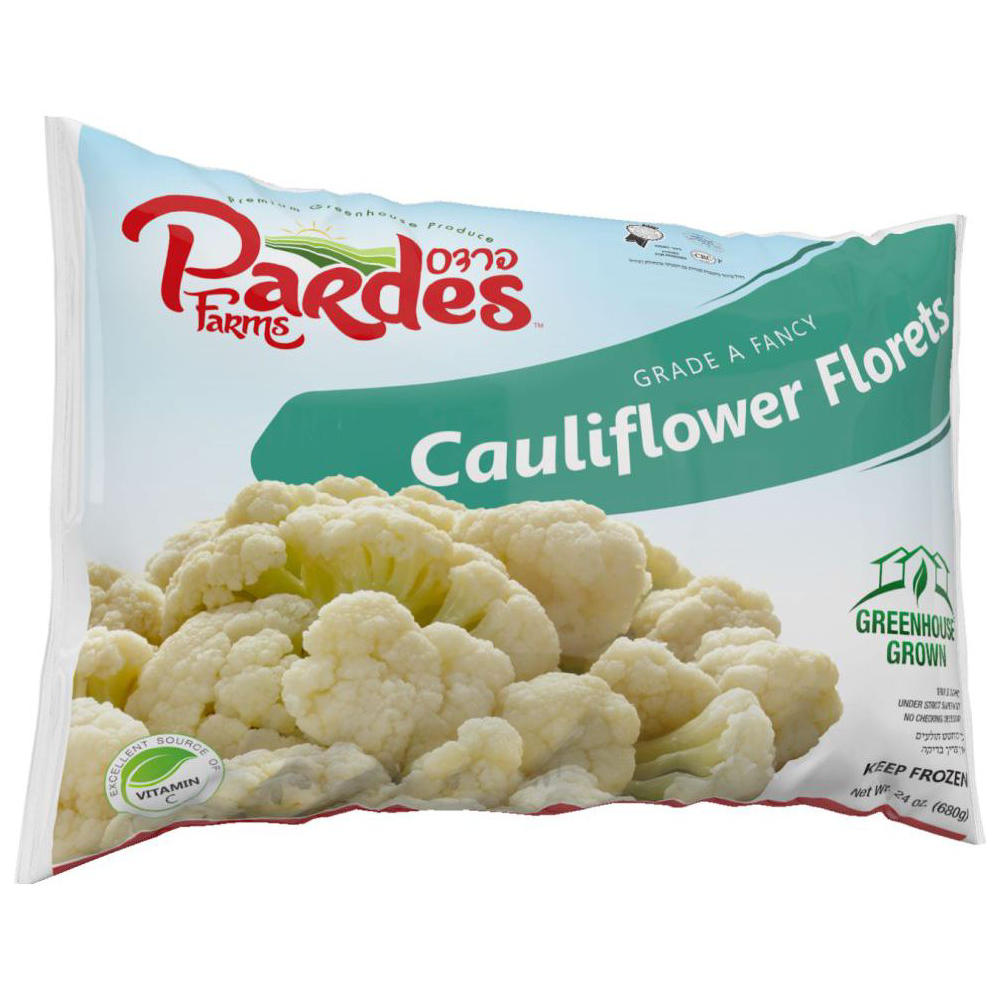 Pardes Farms Cauliflower Florets, 24 oz