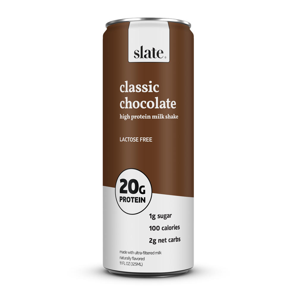 Slate High Protein Milk Shake - Classic Chocolate, 11 oz