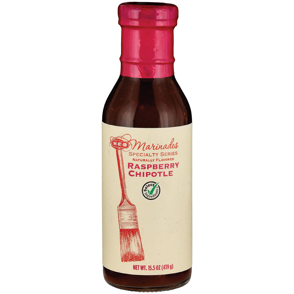 H-E-B Specialty Series Raspberry Chipotle Marinade, 15.5 oz