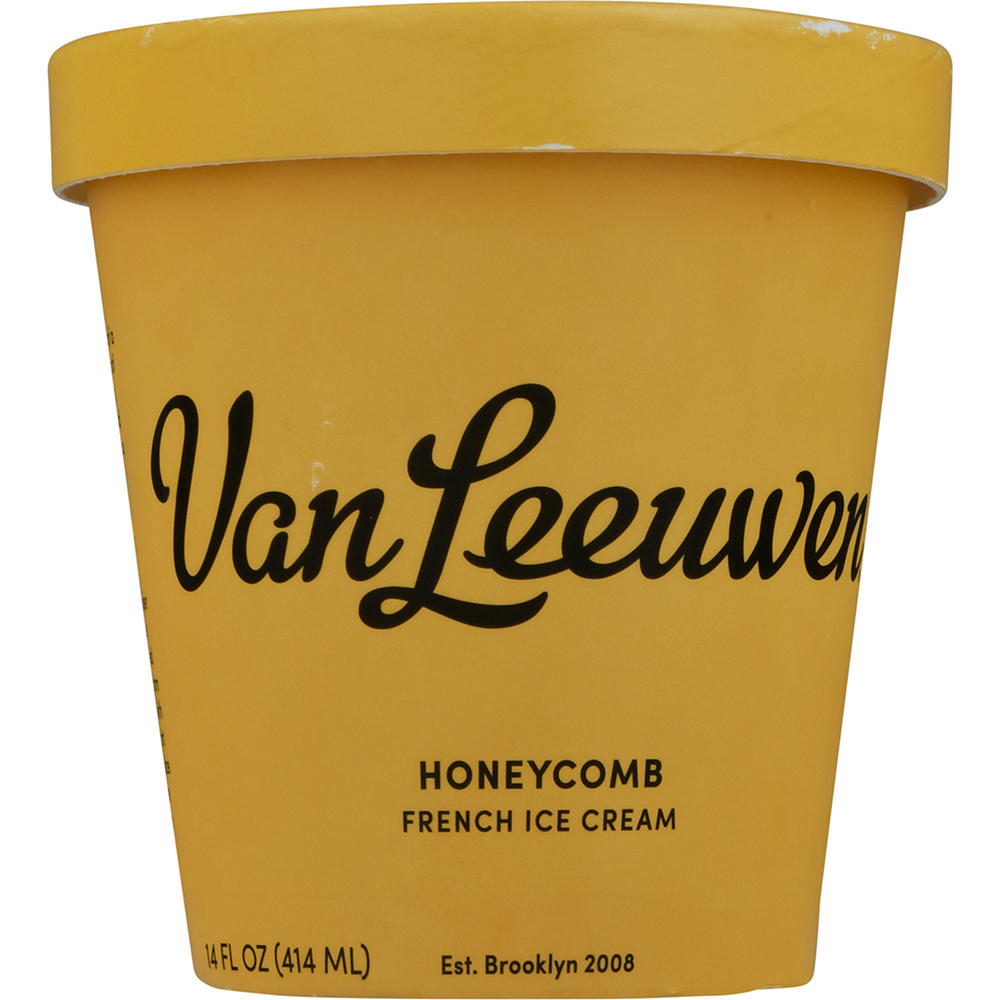 Van Leeuwen Honeycomb French Ice Cream, 14 oz
