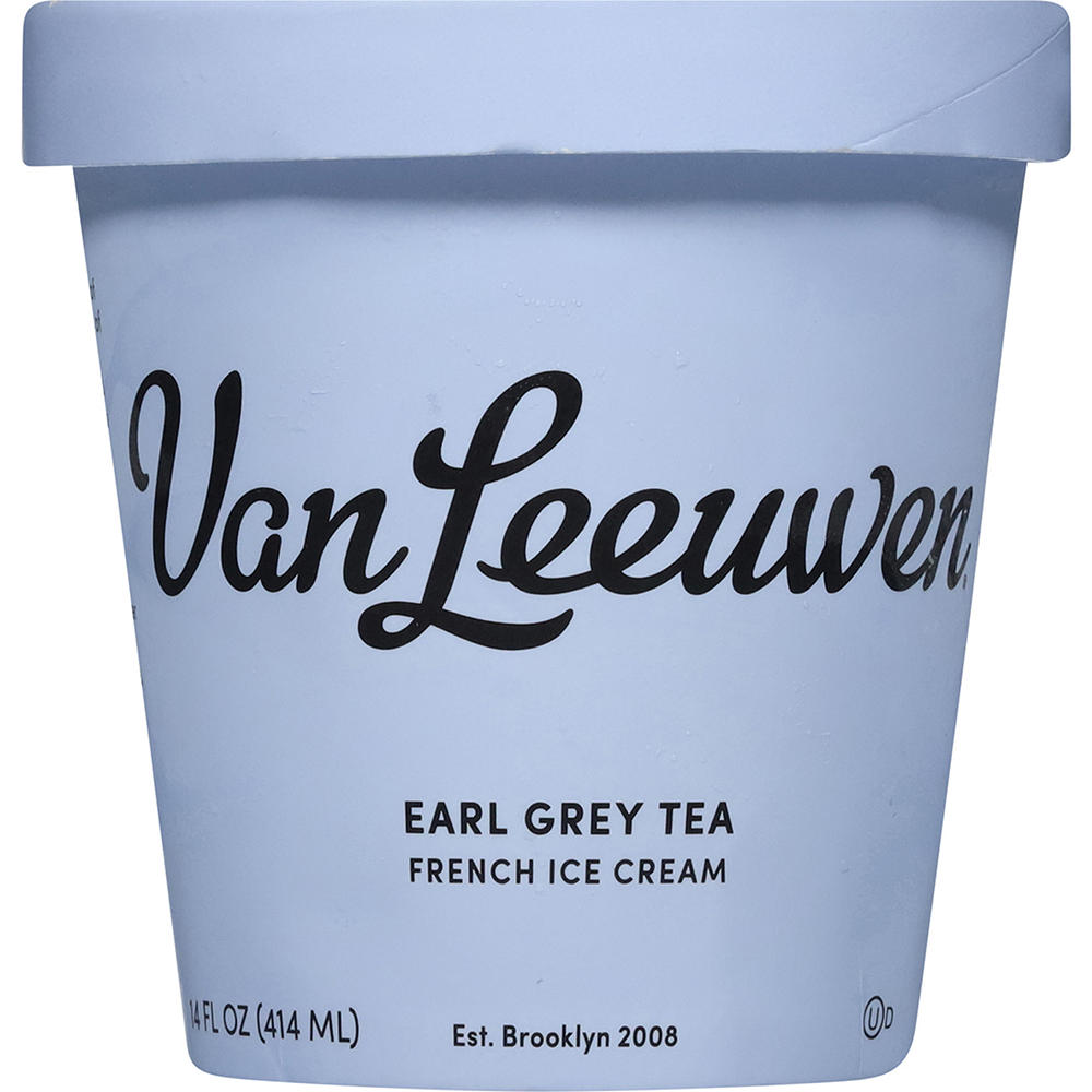 Van Leeuwen Earl Grey Tea French Ice Cream, 14 oz