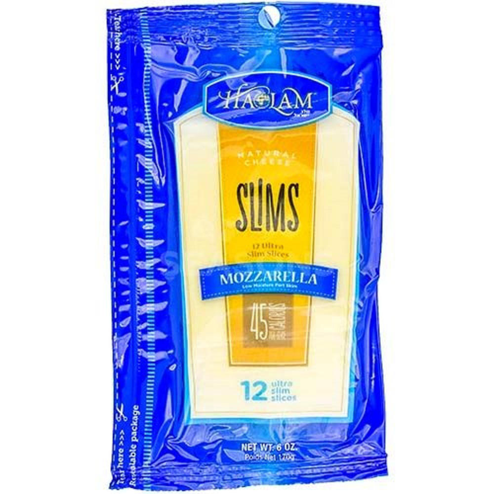 Haolam Mozzarella Slims, 6 oz