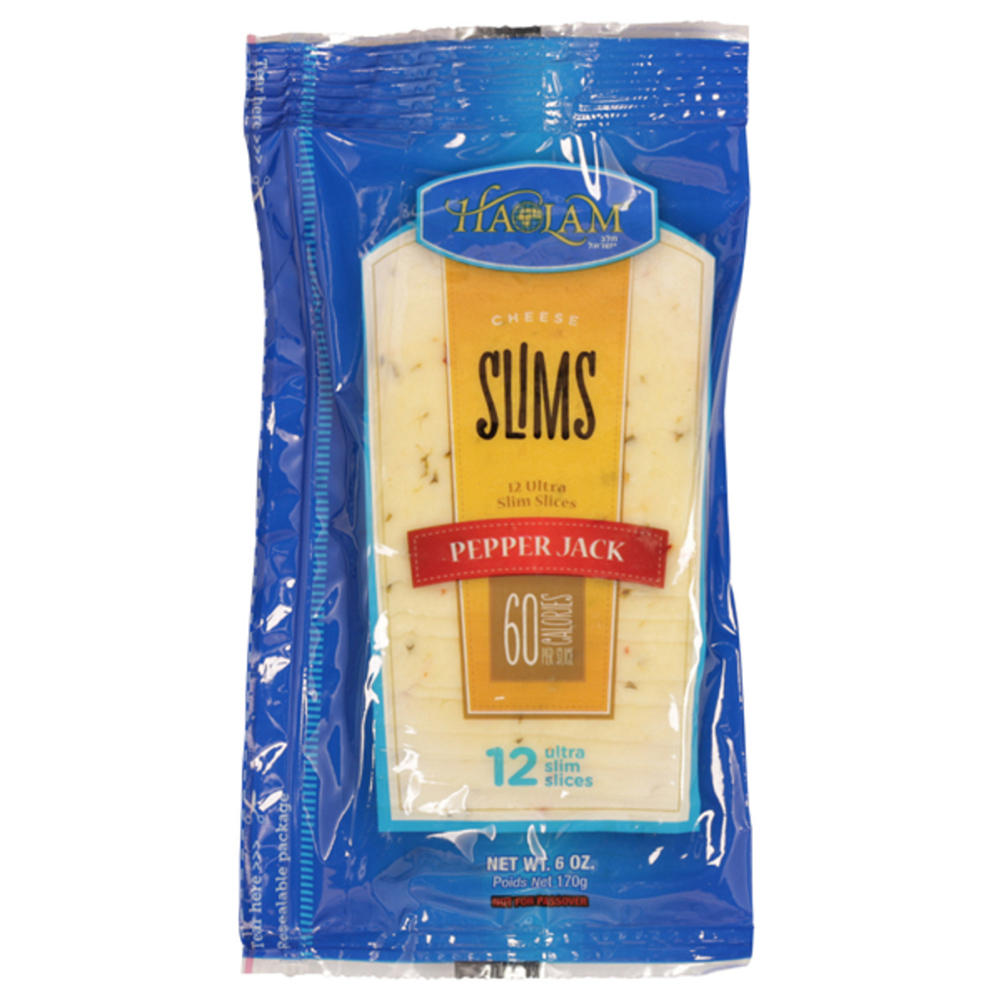 Haolam Pepper Jack Slims, 6 oz