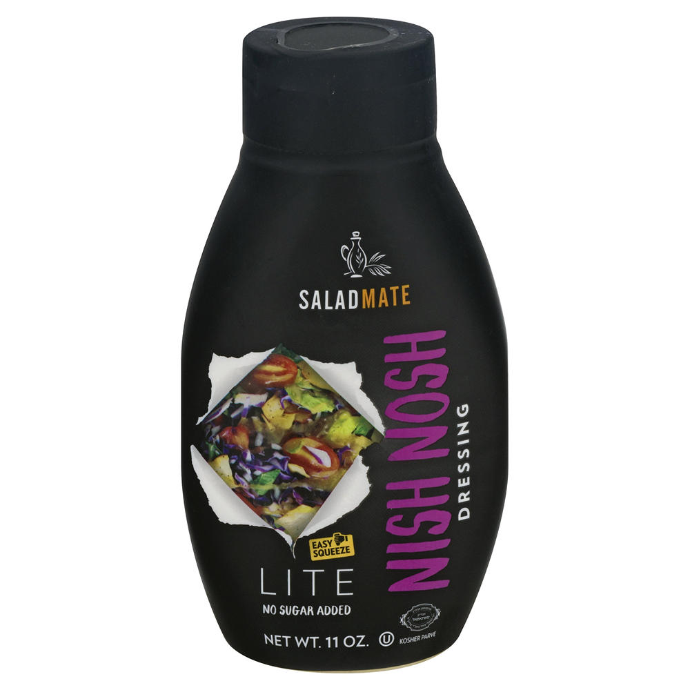 Salad Mate Nish Nosh Lite Dressing, 12 oz