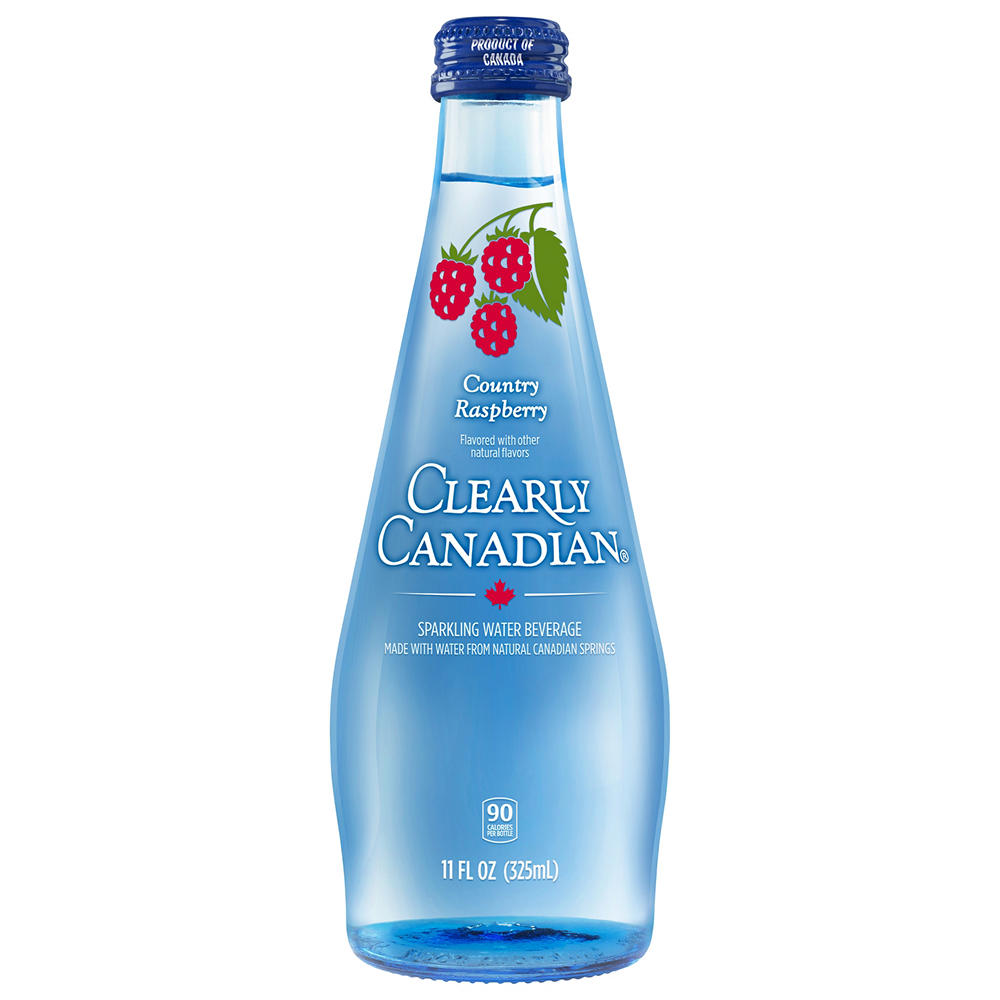 Clearly Canadian Country Raspberry Sparkling Water, 11 oz